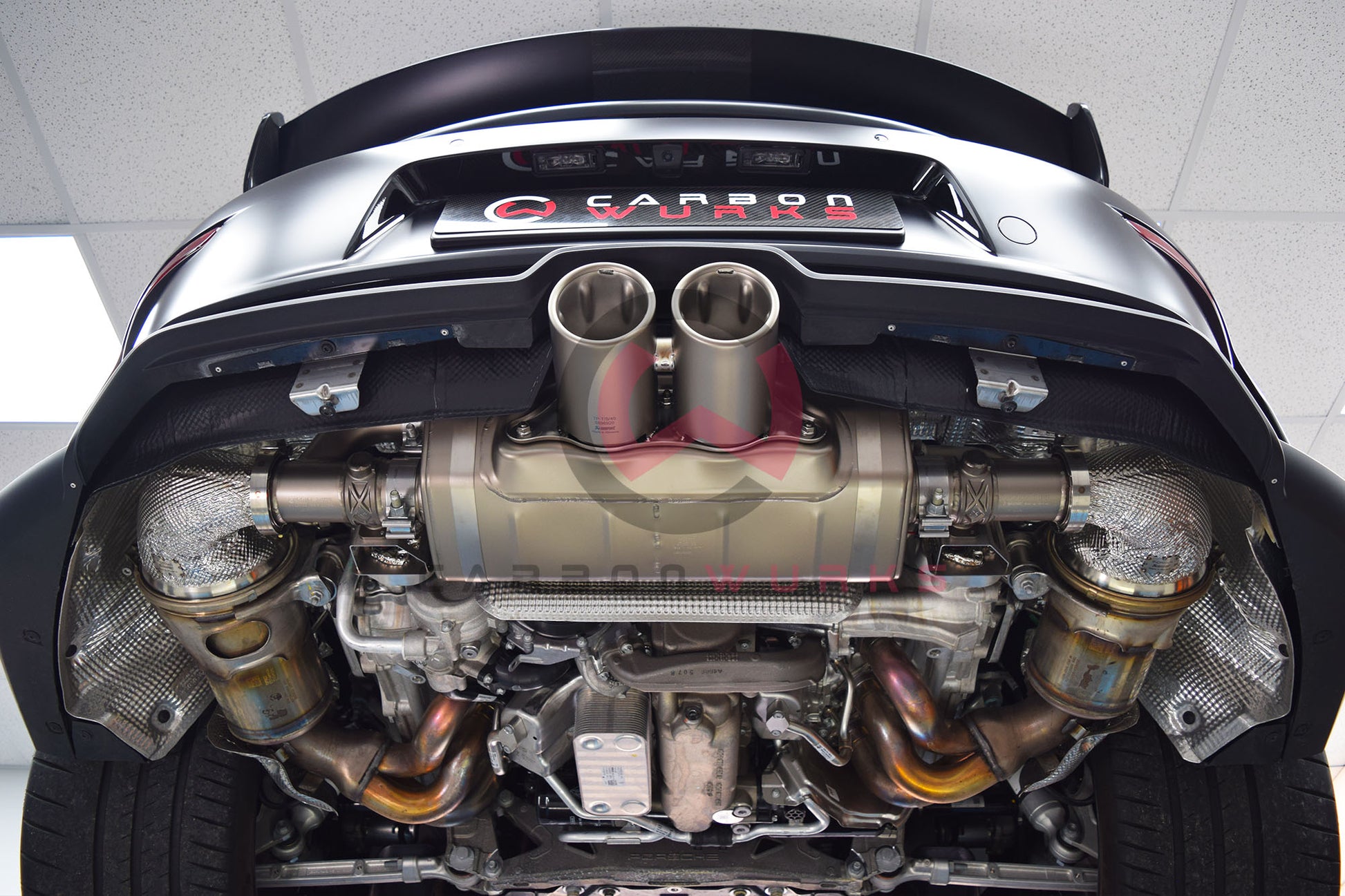 Akrapovic Porsche 911 GT3 & GT3 Touring (992.2) 2025+ Akrapovic Exhaust System Carbonwurks Poole Bournemouth Dorset