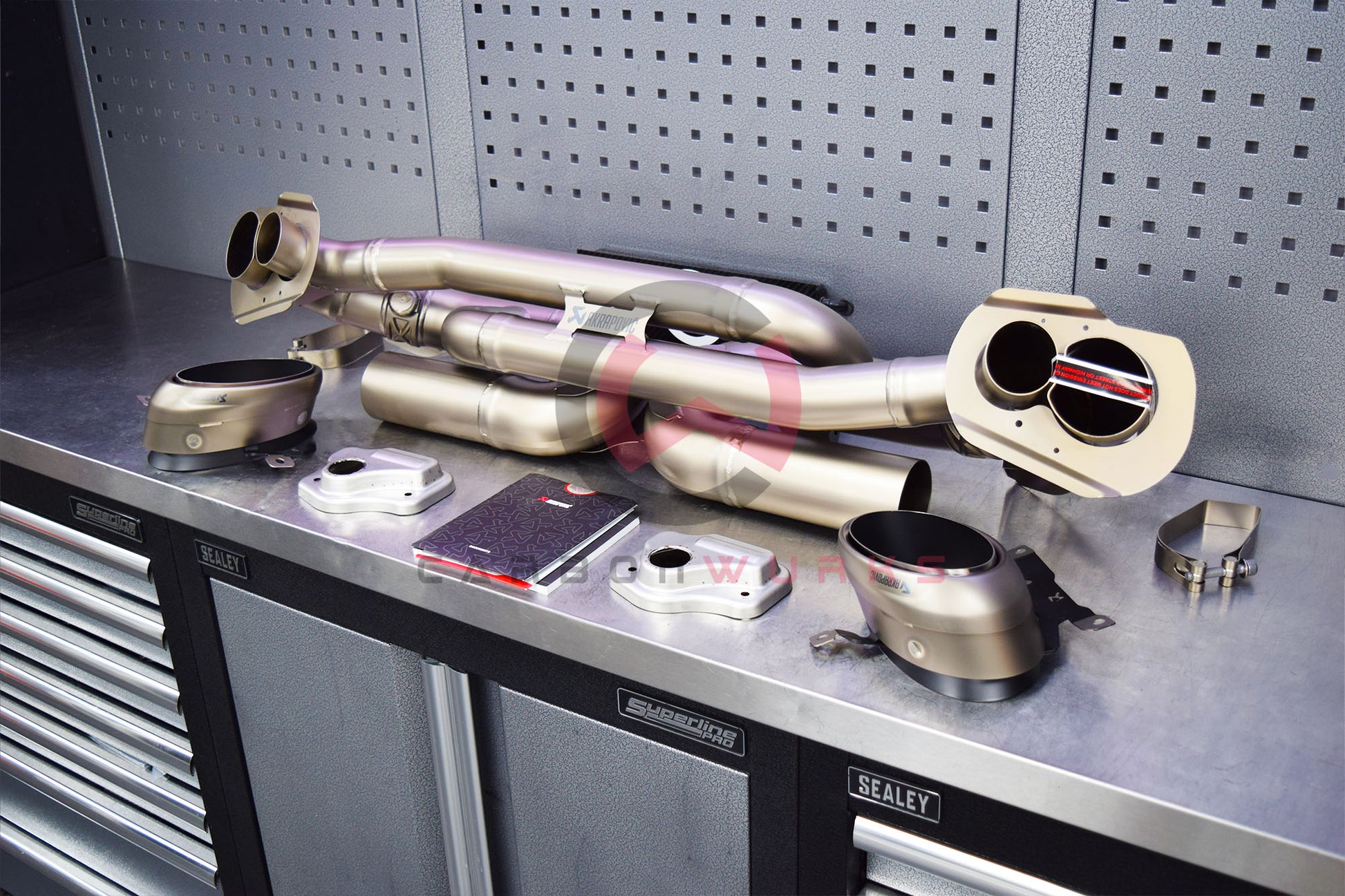 Akrapovic Porsche 911 Carrera / Cabriolet / Targa / S / 4 / 4S / GTS (992). Akrapovic Exhaust System Carbonwurks Poole Bournemouth Dorset
