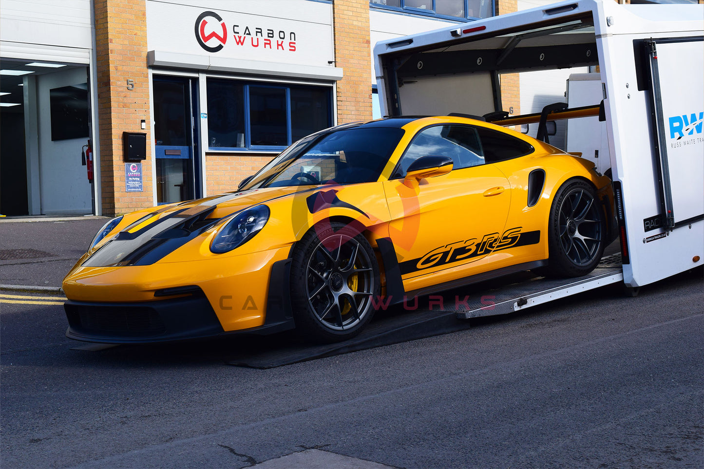Akrapovic Porsche 911 GT3 RS (992) Akrapovic Exhaust System Carbonwurks Poole Bournemouth Dorset