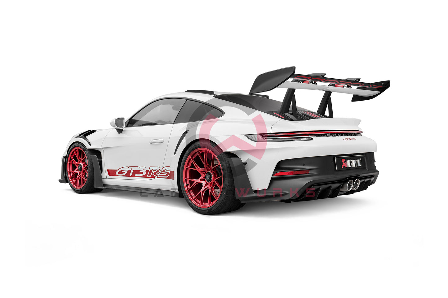 Akrapovic Porsche 911 GT3 RS (992) Akrapovic Exhaust System Carbonwurks Poole Bournemouth Dorset