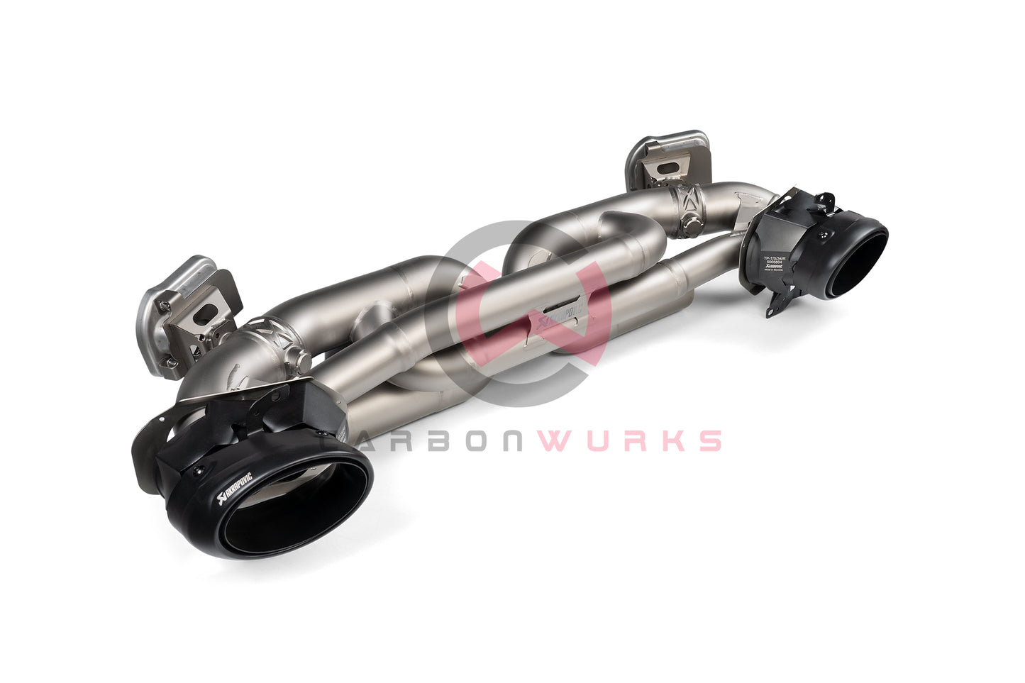 Akrapovic Porsche 911 Turbo (992) Akrapovic Exhaust System Carbonwurks Poole Bournemouth Dorset