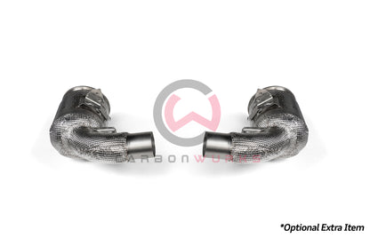 Akrapovic Porsche 911 Turbo (992) Akrapovic Exhaust System Carbonwurks Poole Bournemouth Dorset