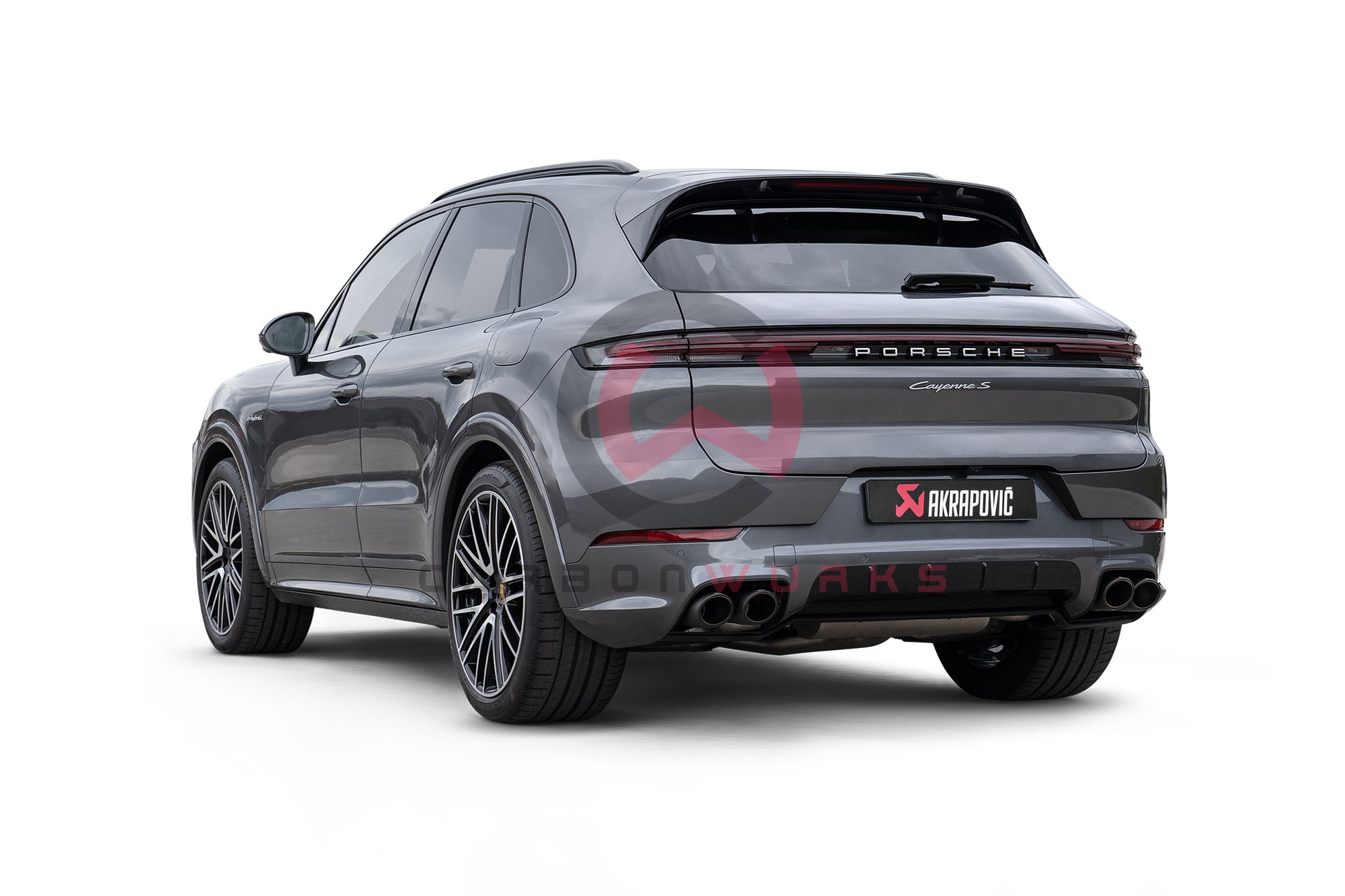Akrapovic Porsche Cayenne / E-Hybrid / S E-Hybrid / Coupe 536.2 Akrapovic Exhaust System Carbonwurks Poole Bournemouth Dorset