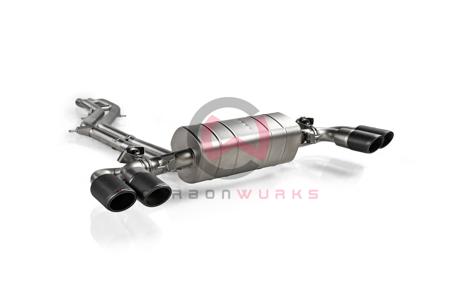 Akrapovic Porsche Cayenne / E-Hybrid / S E-Hybrid / Coupe 536.2 Akrapovic Exhaust System Carbonwurks Poole Bournemouth Dorset