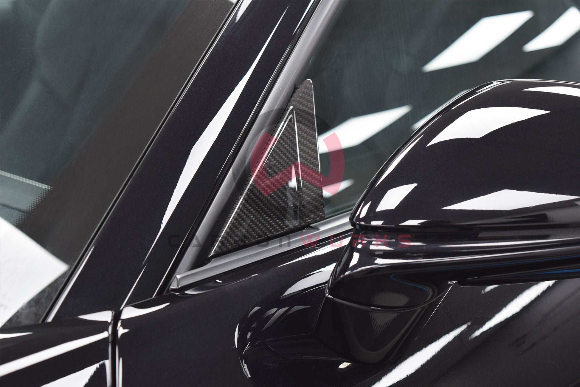 Dissident Automotive Porsche 911 (992.1 / 992.2) Carbon Fibre Anti Buffet Wind Triangles