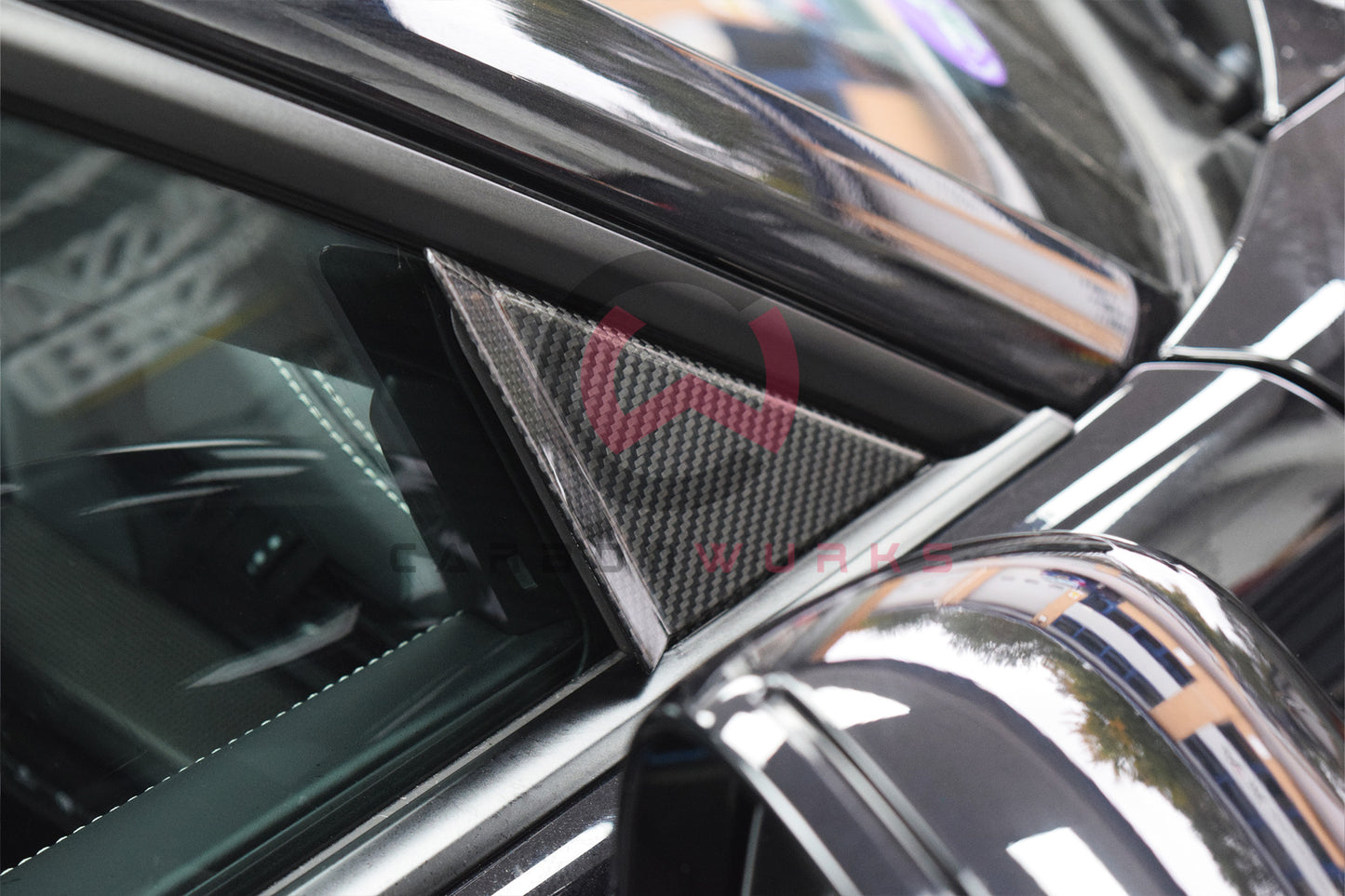 Dissident Automotive Porsche 911 (992.1 / 992.2) Carbon Fibre Anti Buffet Wind Triangles