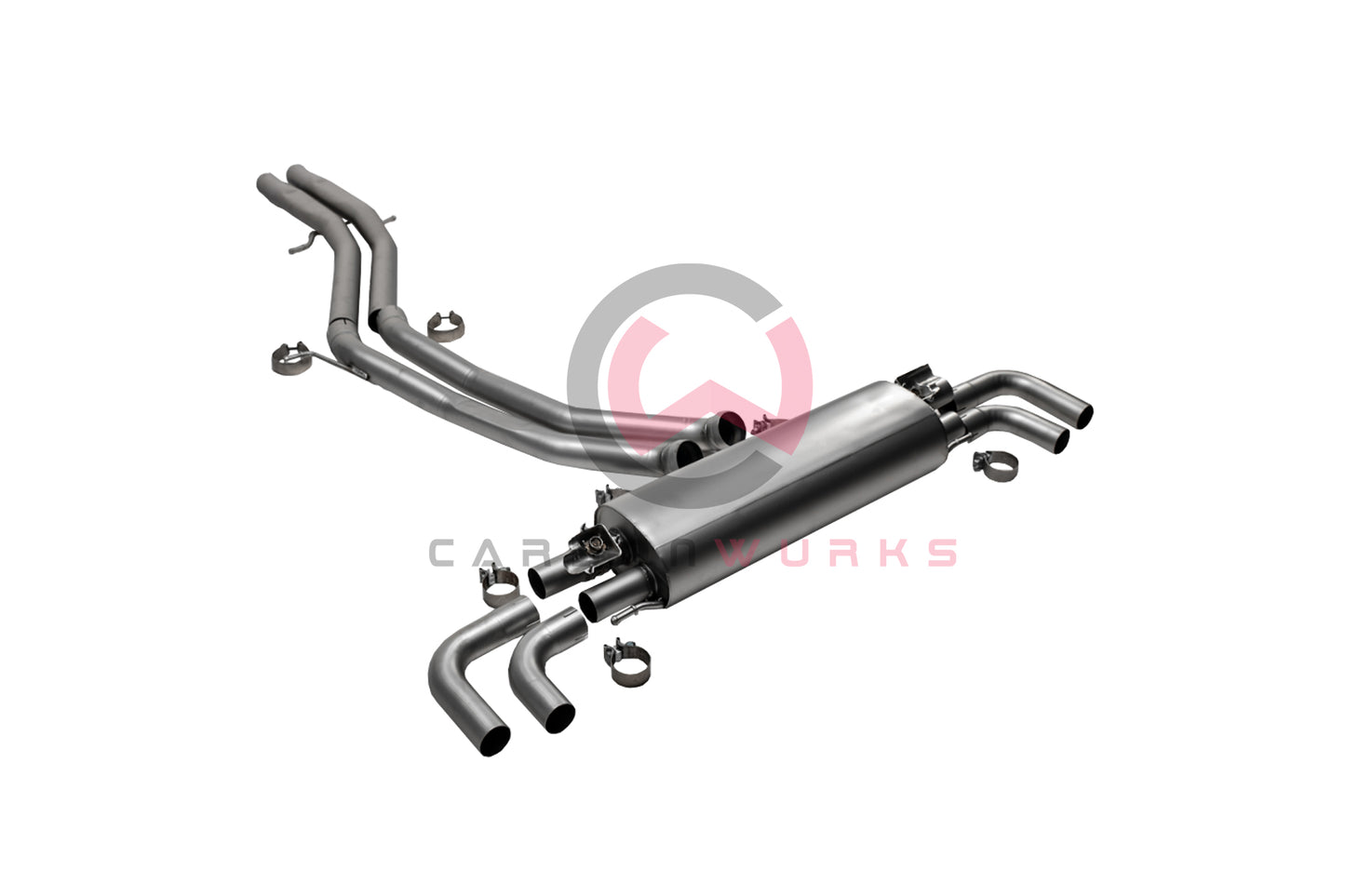 Porsche Cayenne Hybrid Remus Sport Exhaust System