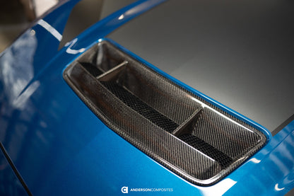 2024 FORD MUSTANG TYPE-V5 Carbon Fiber Hood Vent