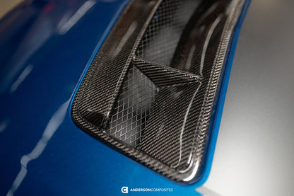 2024 FORD MUSTANG TYPE-V5 Carbon Fiber Hood Vent