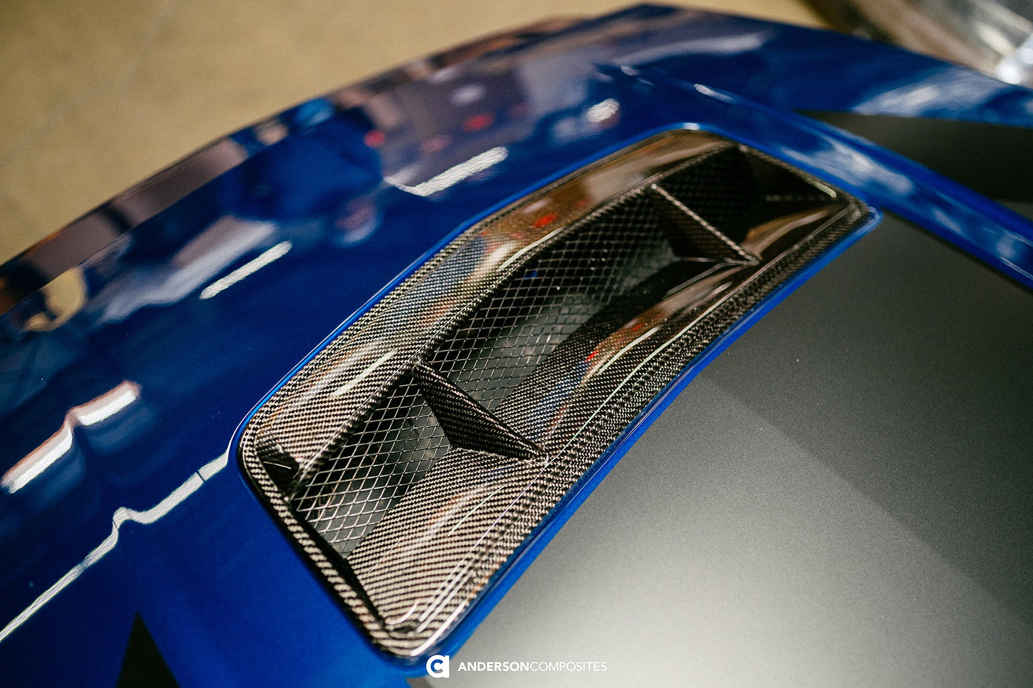 2024 FORD MUSTANG TYPE-V5 Carbon Fiber Hood Vent