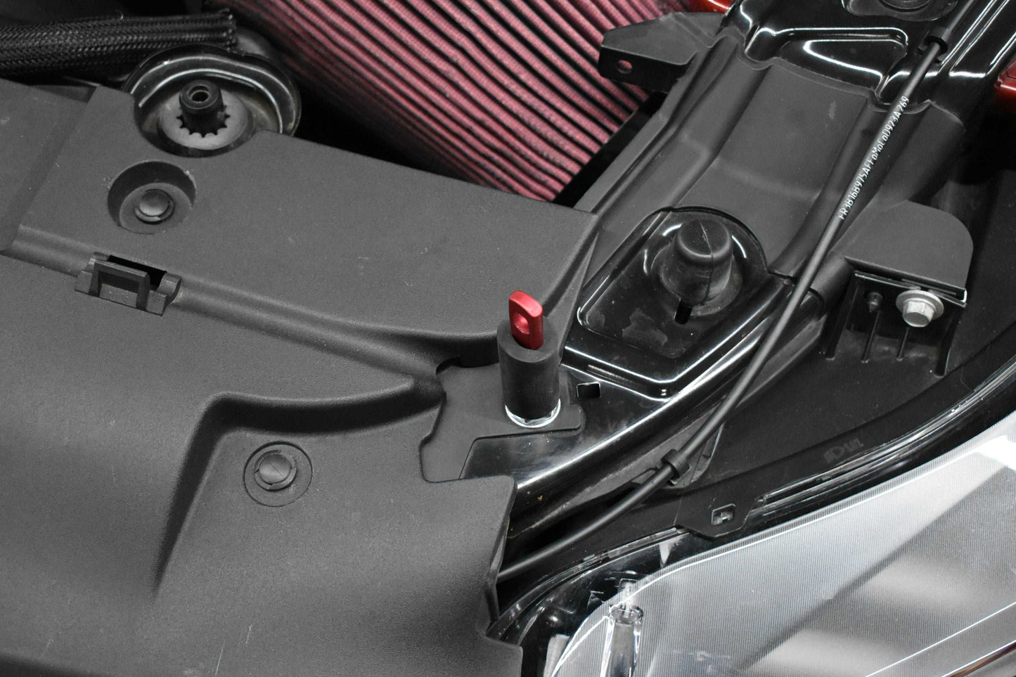 2015 - 2017 Mustang Double-Sided Carbon Fiber Cowl Hood