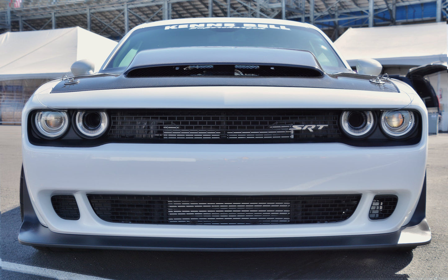 2018 - 2023 Dodge Challenger Demon Cowl-Style Carbon Fiber Hood