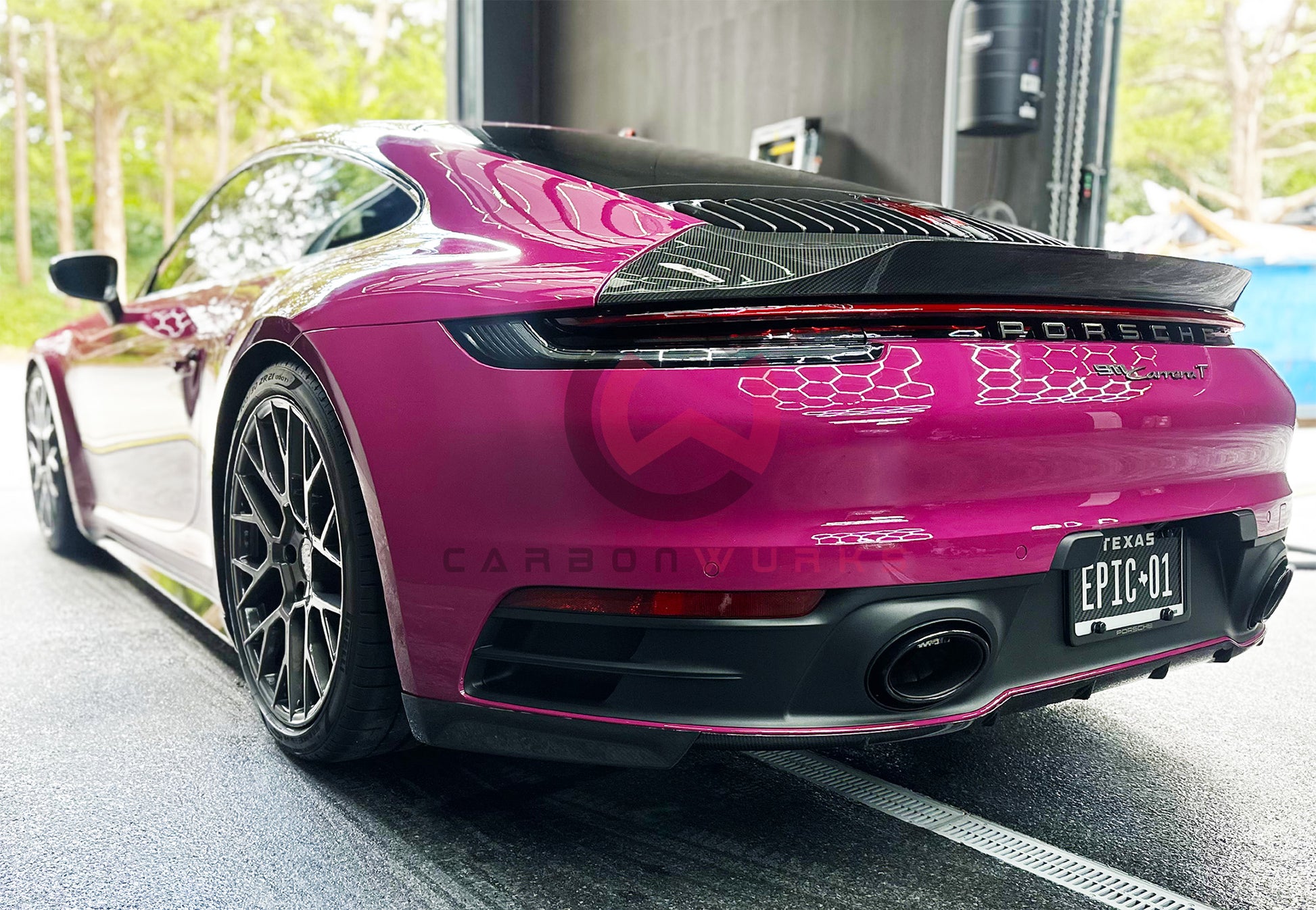 Dissident Automotive Porsche 911 (992.1) Carbon Fibre Ducktail Spoiler