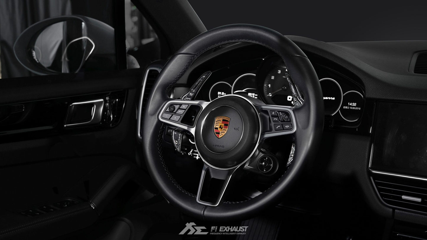 Porsche 911 Macan Panamera Cayenne 718 FI Carbon Fibre Paddle Shifters
