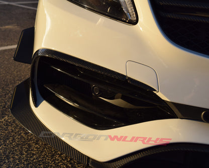 FACELIFT A45 “BLACK SERIES” FRONT CARBON FIBRE AERO PACK