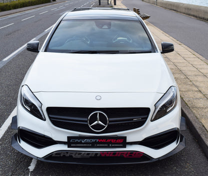 FACELIFT A45 “BLACK SERIES” FRONT CARBON FIBRE AERO PACK