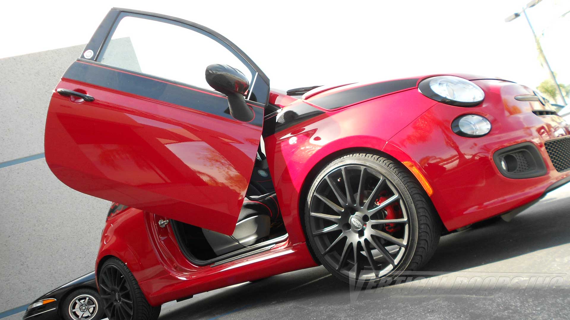 Vertical doors kit compatible Fiat 500 2012-2019