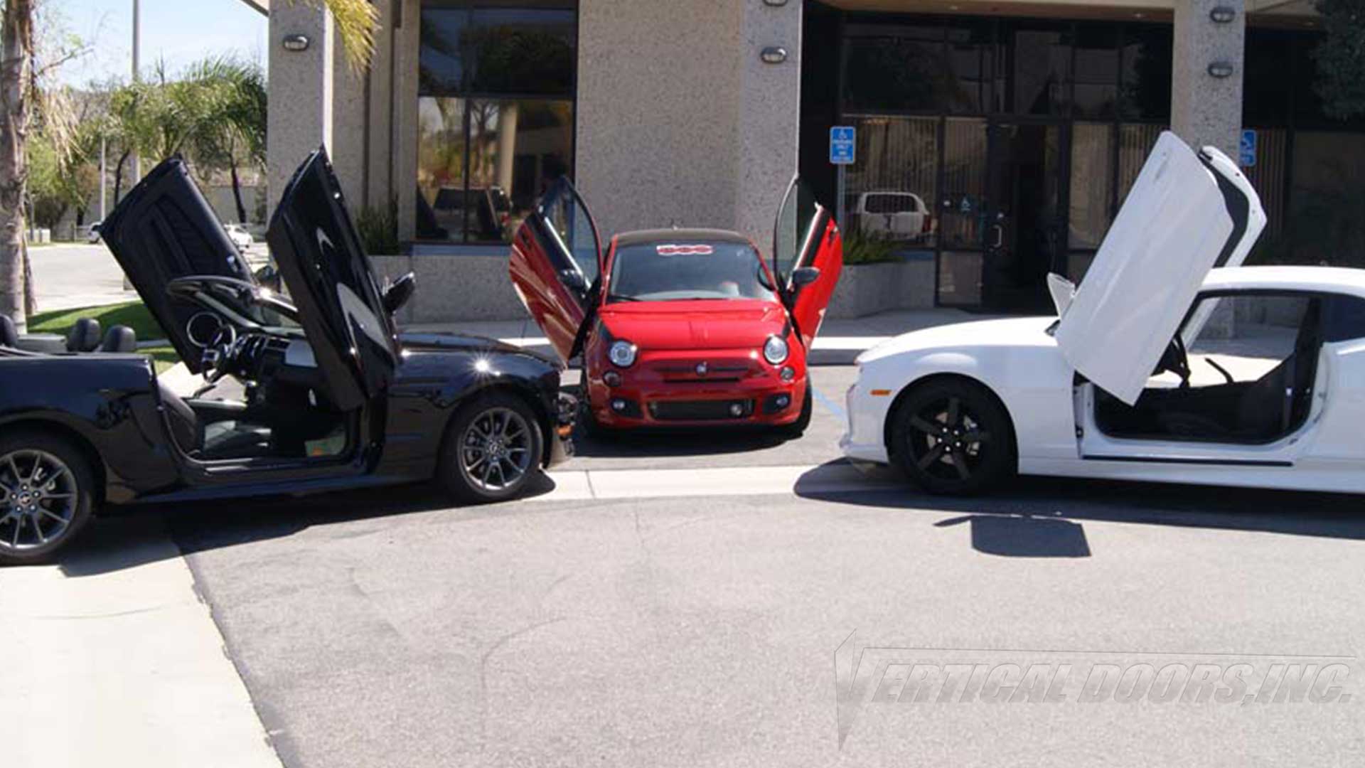 Vertical doors kit compatible Fiat 500 2012-2019