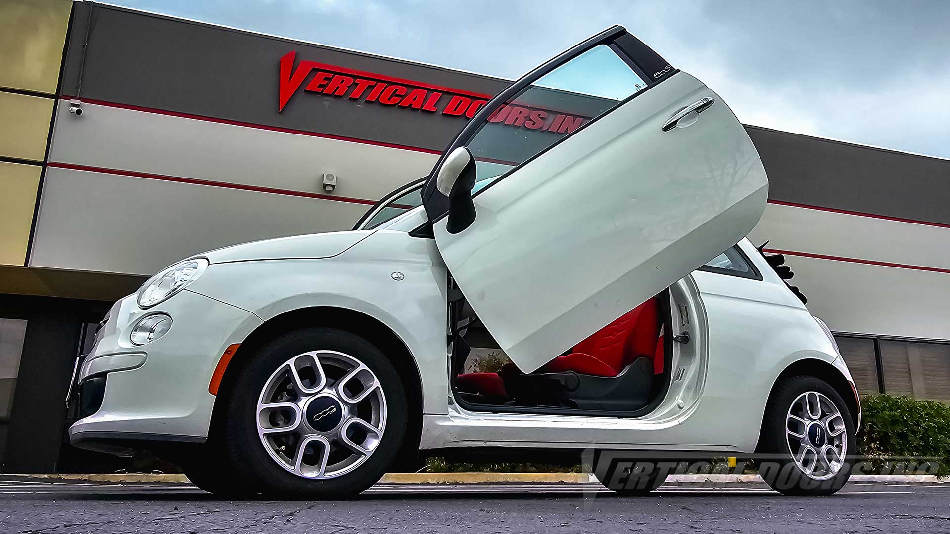 Vertical doors kit compatible Fiat 500 2012-2019