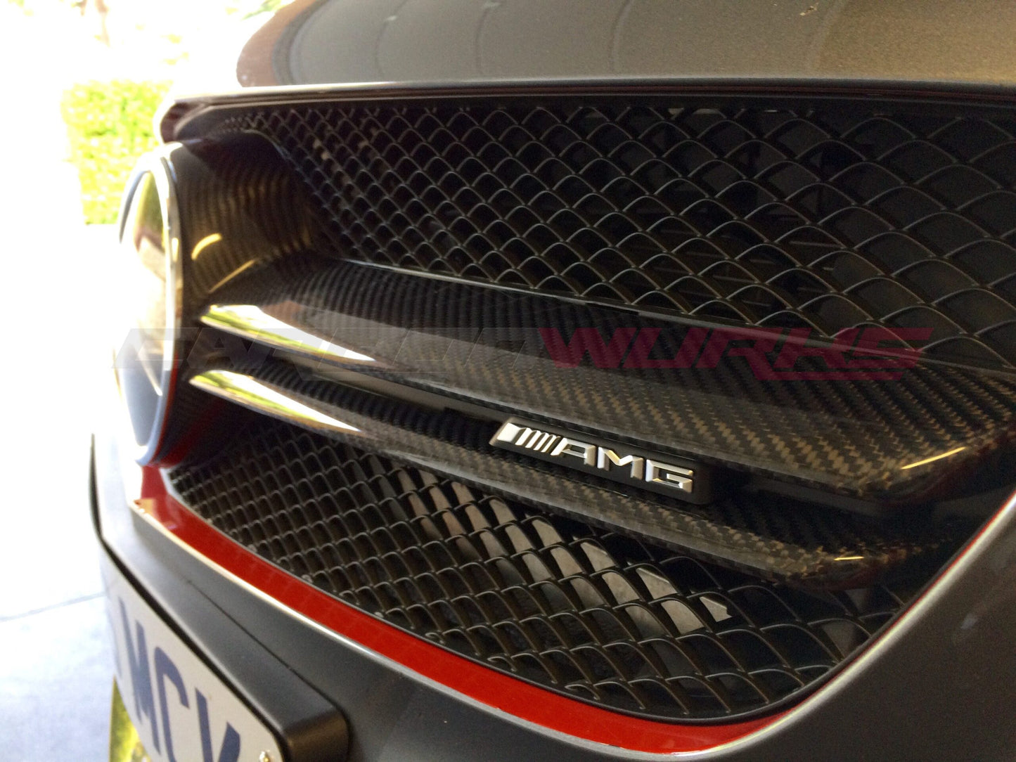 MERCEDES BENZ A45 AMG CARBON FIBRE GRILLE