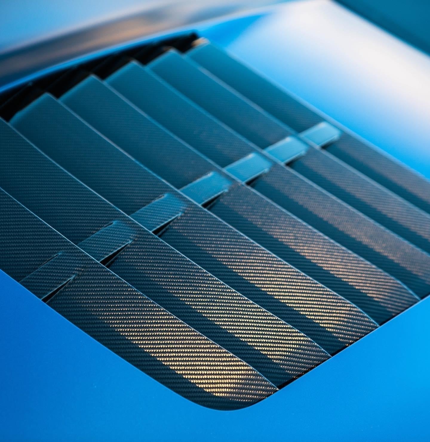 2020 - 2023 GT500 CARBON FIBER HOOD VENT KIT - FORD PERFORMANCE