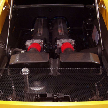 Autobunch ® 2004-2008 Lamborghini Gallardo Carbon Fiber Airboxes with Silicone Hose Kit Included