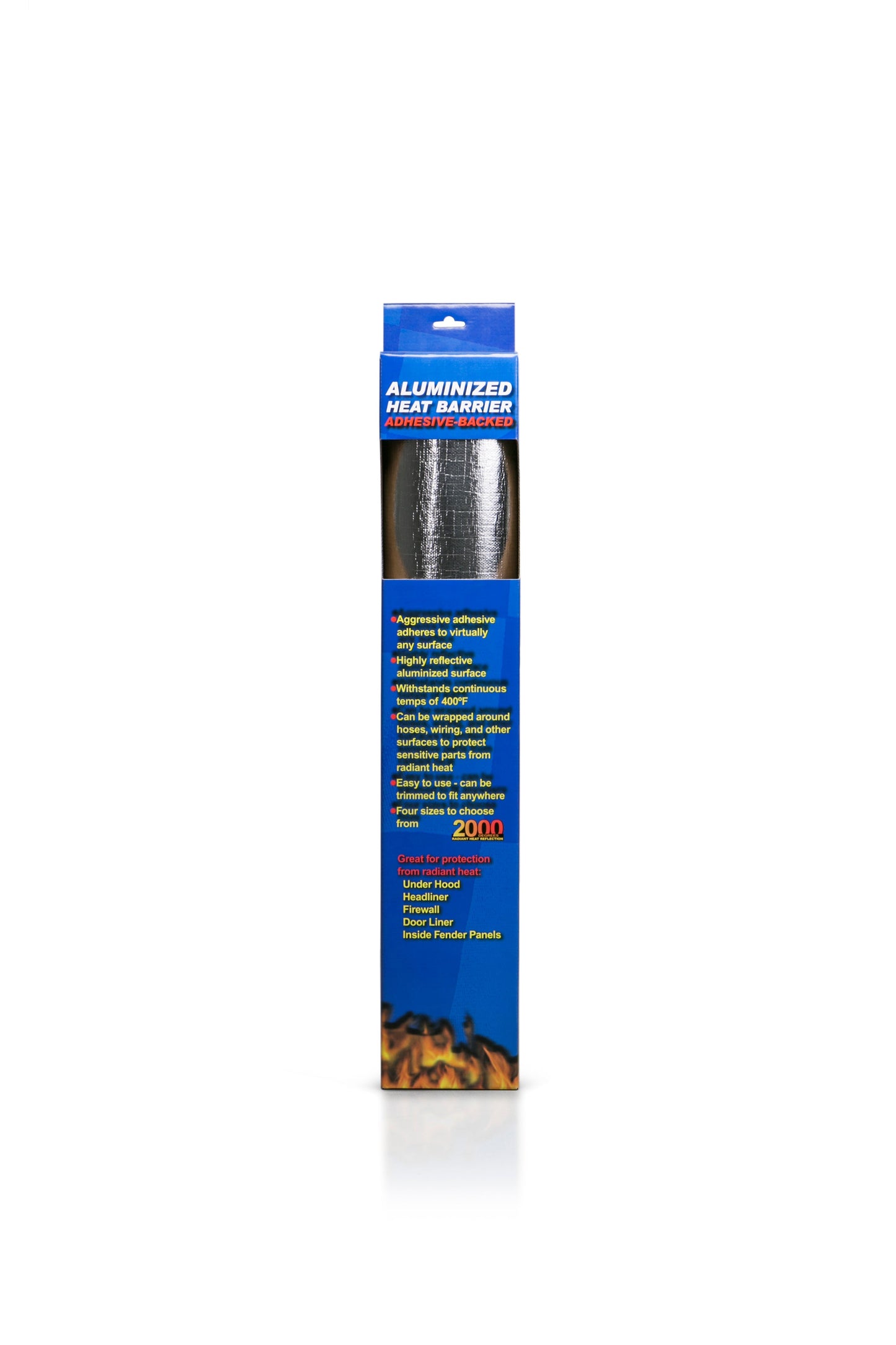 Heat Shield - ThermoTec Aluminized Heat Barrier Adhesive Back