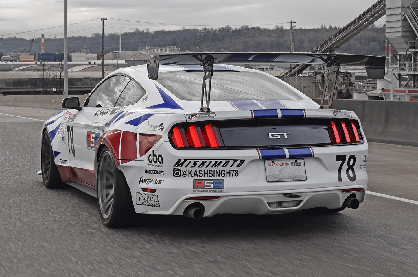Universal Carbon Fiber GT Wing (70.5'' wide)