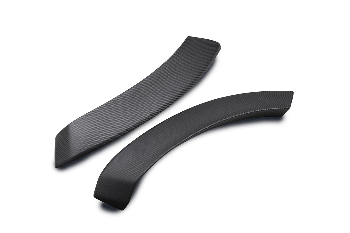 2022 - 2024 Ford Bronco Raptor Carbon Fiber Rear Fender Flares - Matte