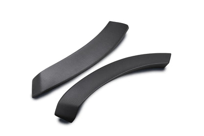 2022 - 2024 Ford Bronco Raptor Carbon Fiber Rear Fender Flares - Matte