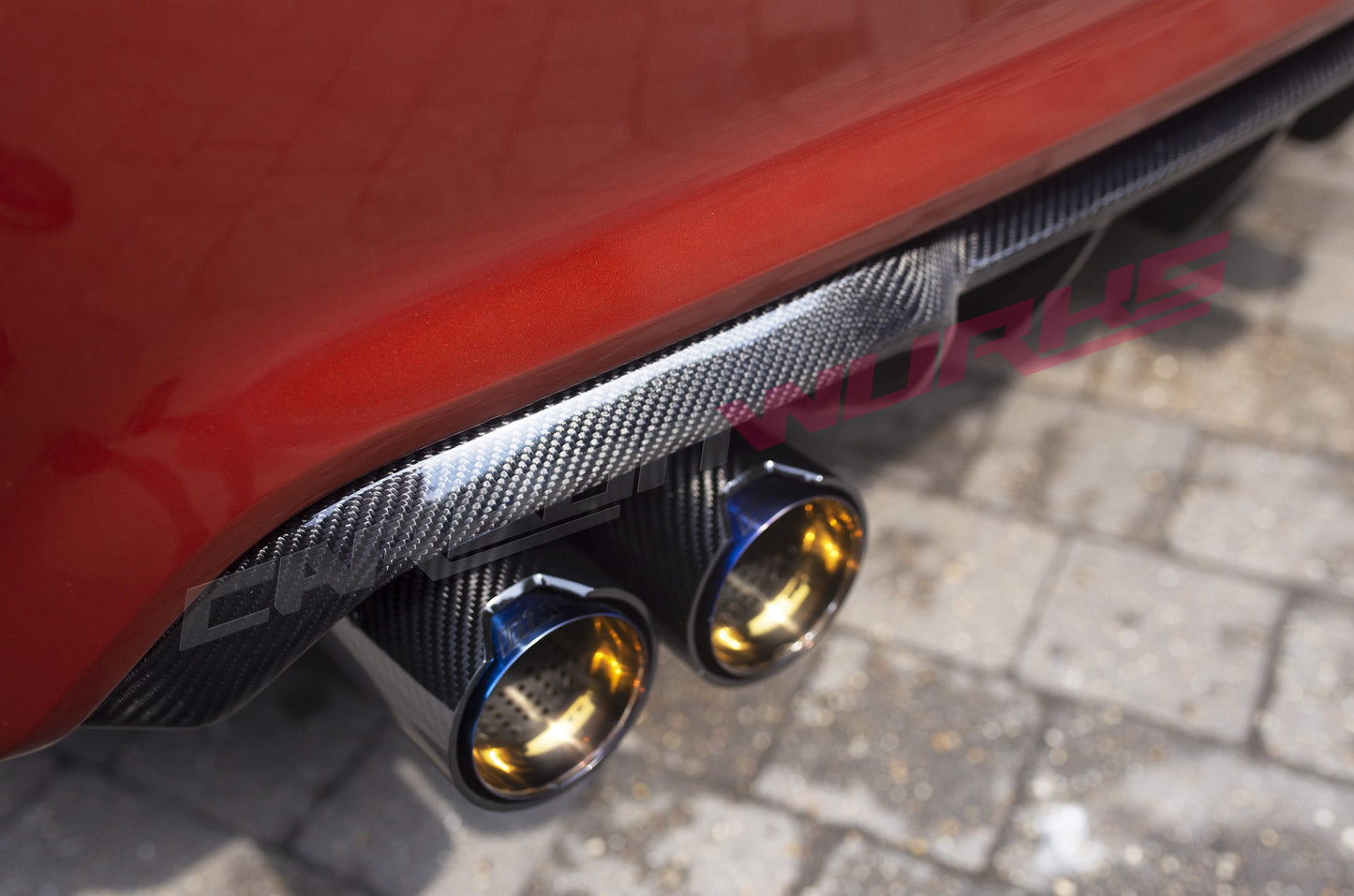 BMW M2 / M3 / M4 CARBON FIBRE M-PERFORMANCE EXHAUST TIPS