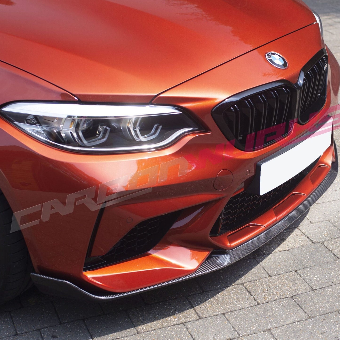 BMW M2 COMPETITION M PERFORMANCE CARBON FIBRE FRONT SPLITTER