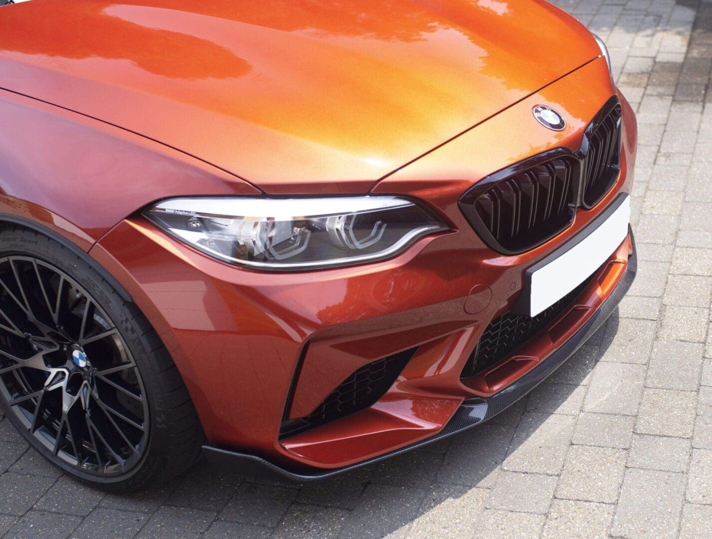 BMW M2 COMPETITION M PERFORMANCE CARBON FIBRE FRONT SPLITTER