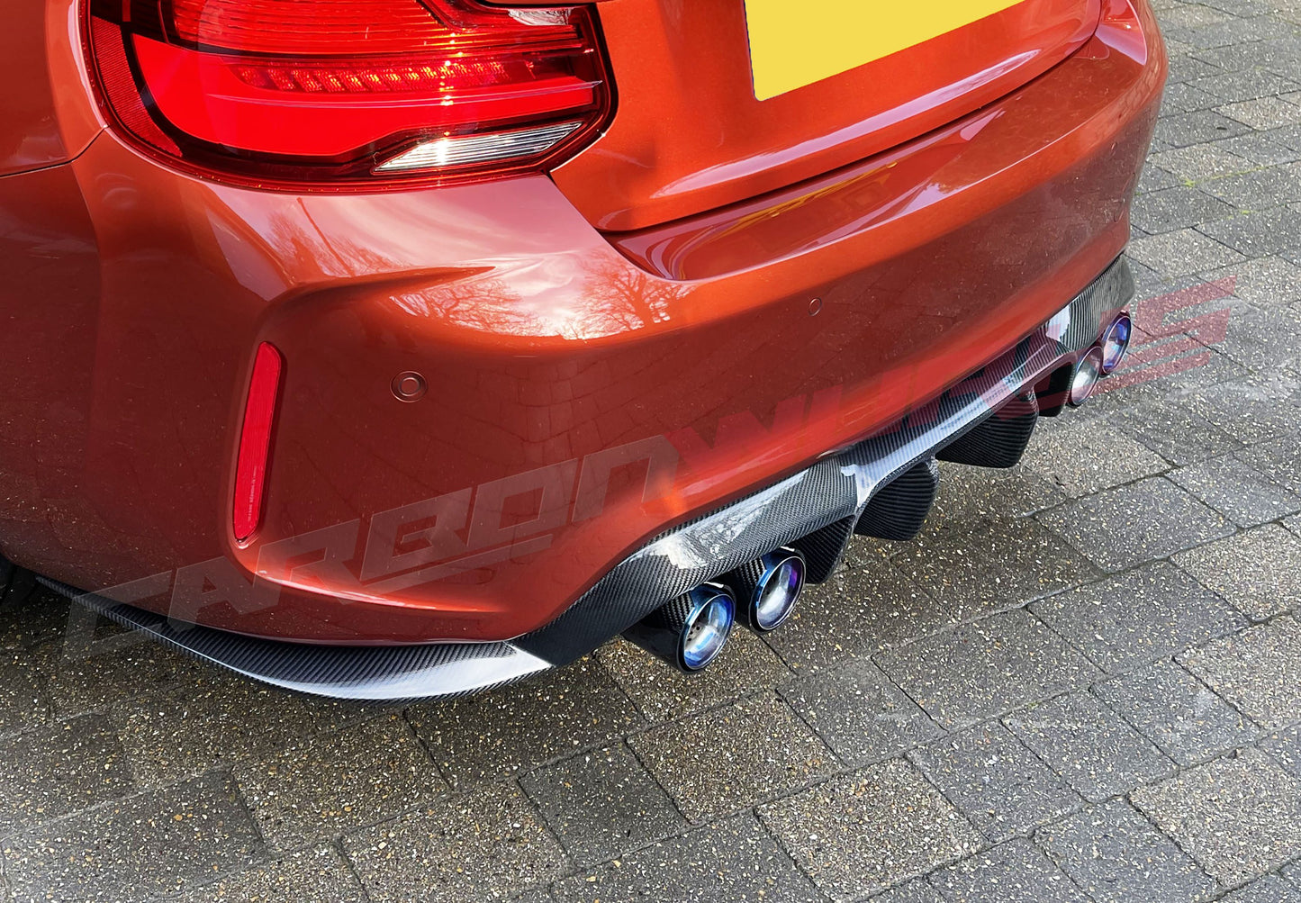 BMW M2 DTM CARBON FIBRE DIFFUSER