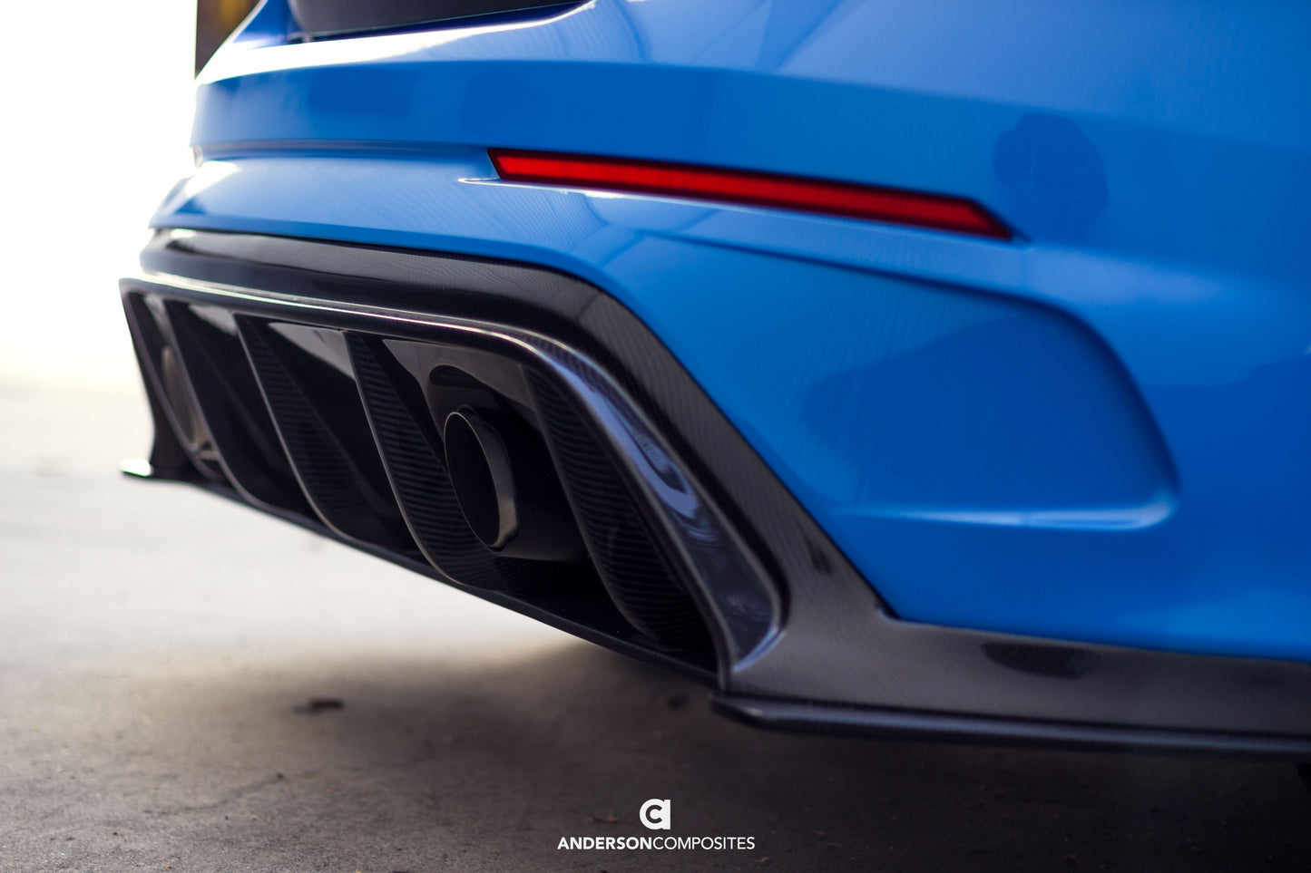 2016-2018 Focus RS Carbon Fiber Rear Diffuser