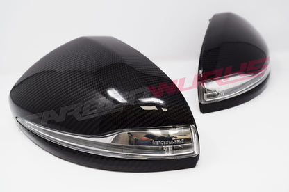 MERCEDES C / E / S / GLC CLASS CARBON FIBRE MIRRORS