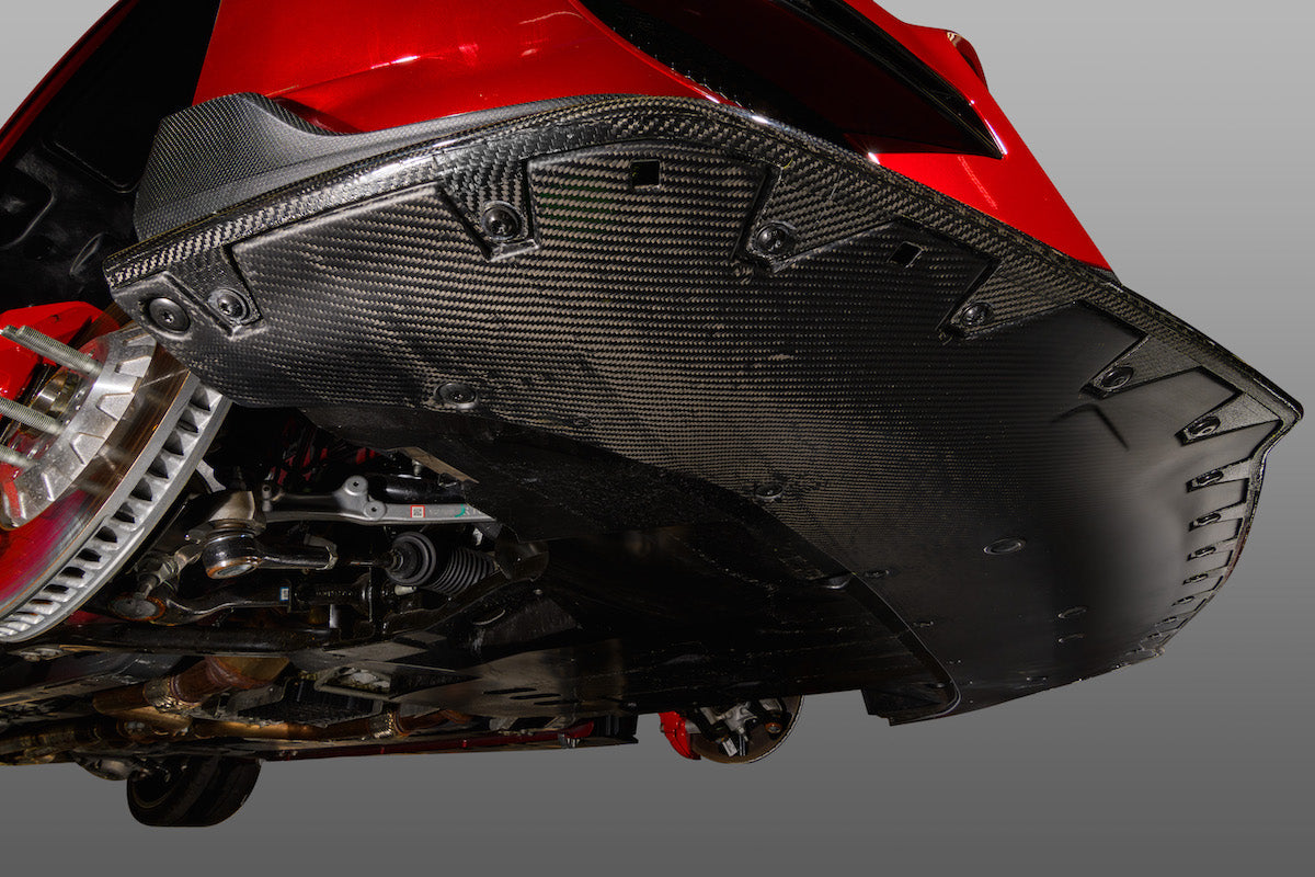 2020 - 2023 GT500 CARBON FIBER FRONT SPLITTER KIT - FORD PERFORMANCE