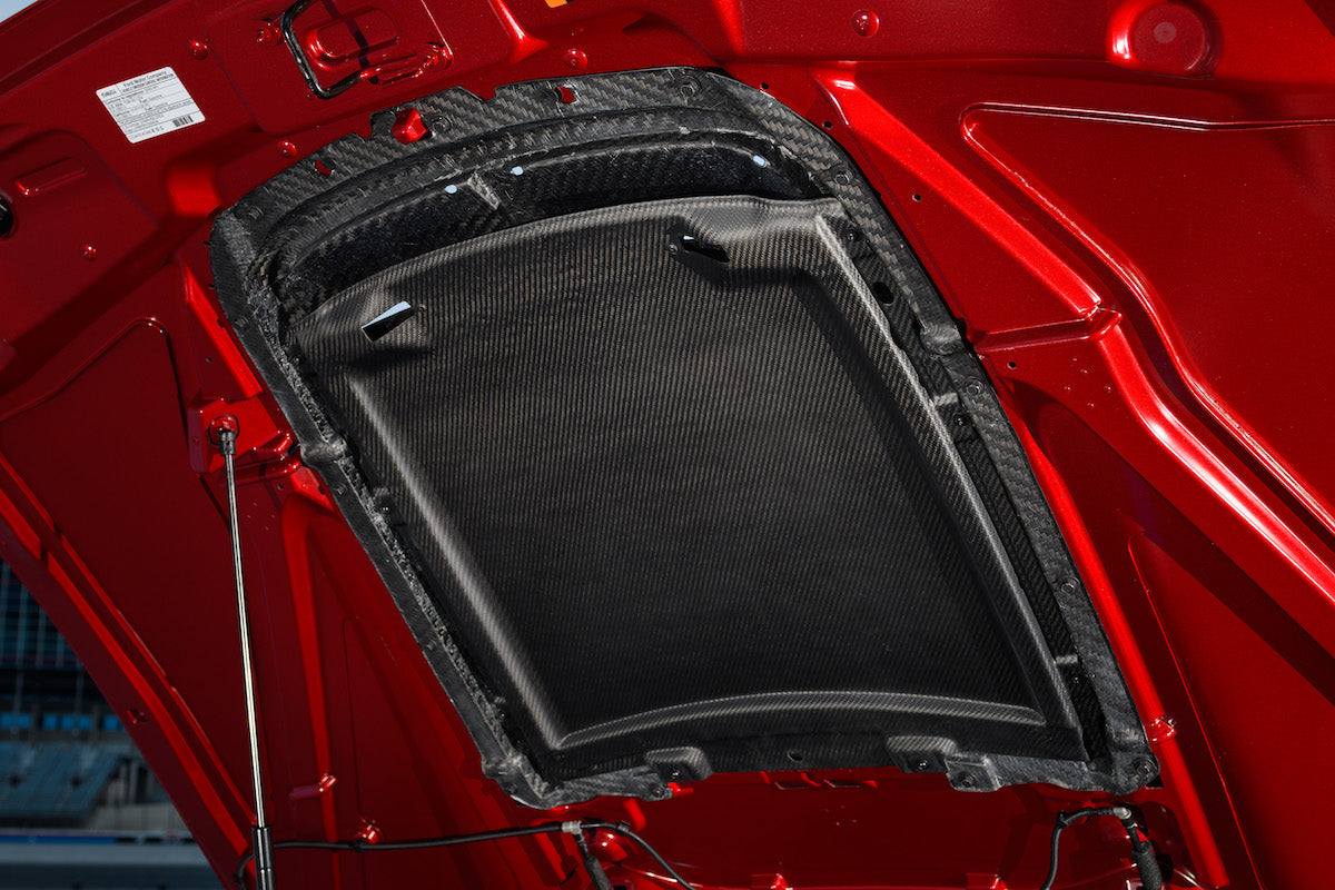 2020 - 2023 GT500 CARBON FIBER HOOD VENT KIT - FORD PERFORMANCE
