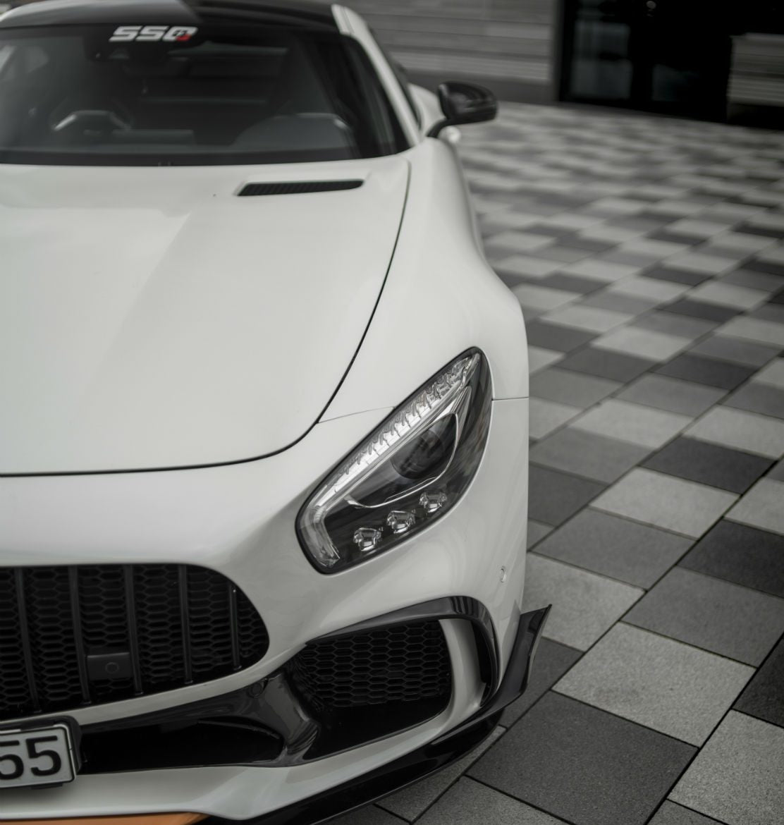 GTR Front Bumper for Mercedes-AMG GT/GTS