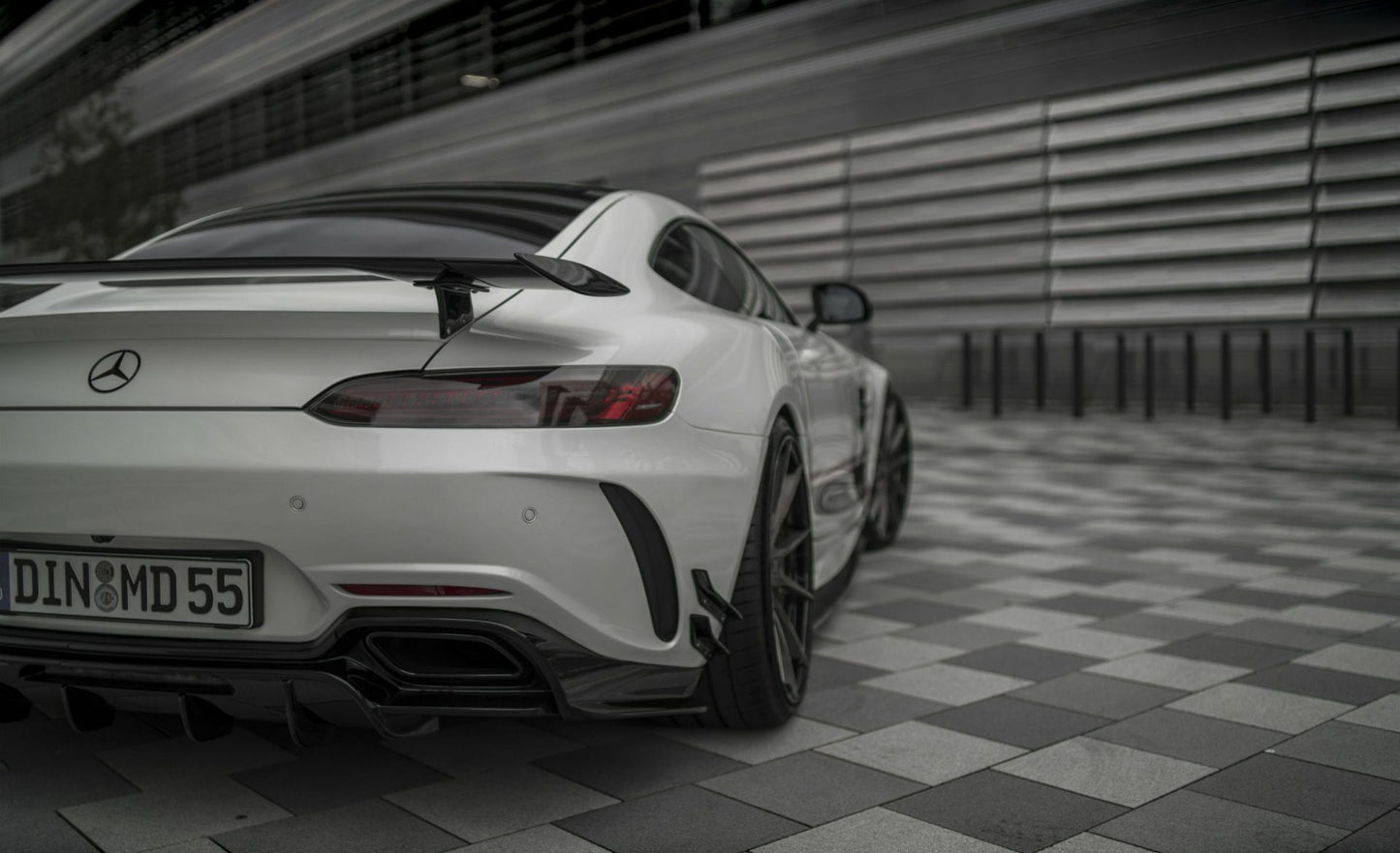 GTR Rear Bumper for Mercedes-AMG GT/GTS