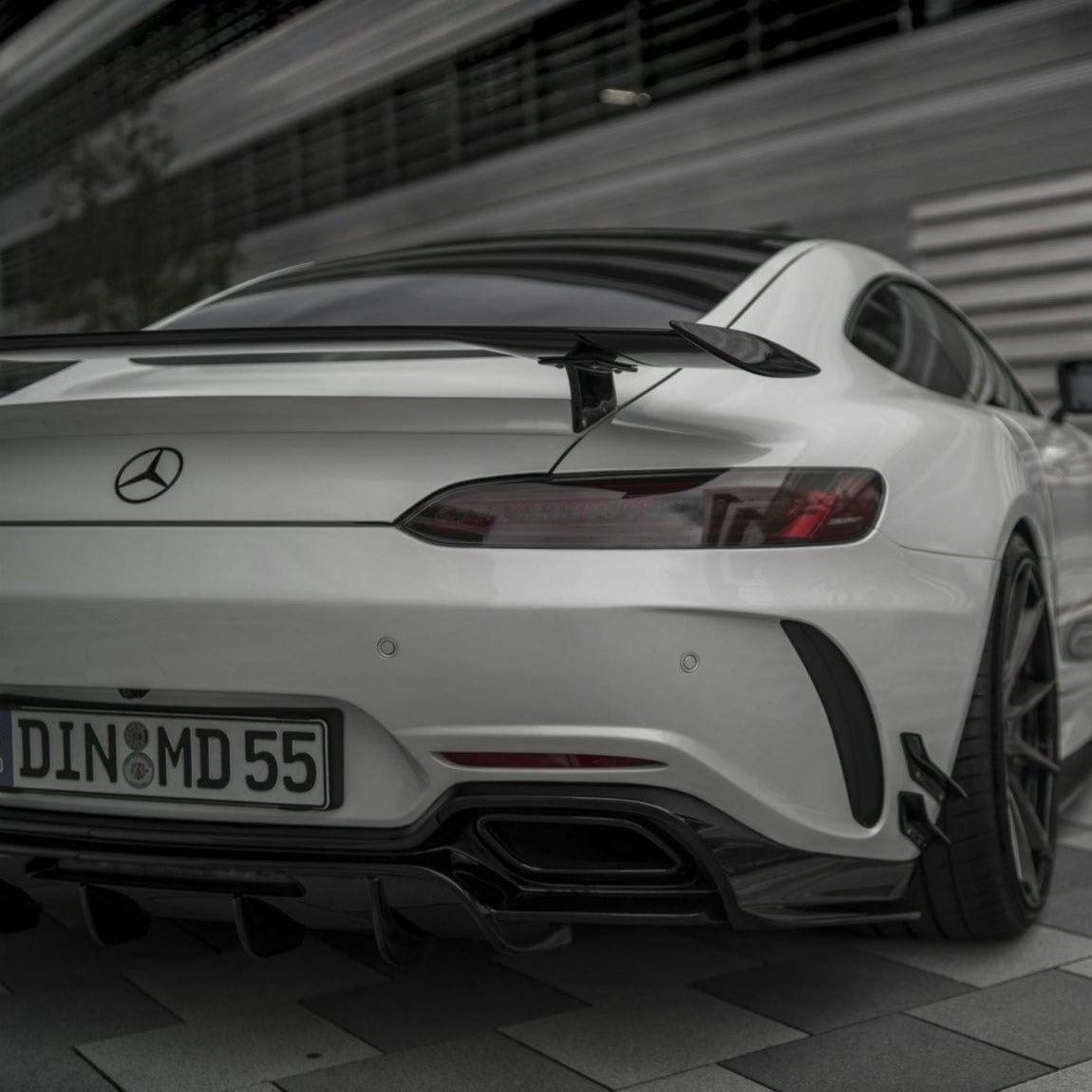 GTR Rear Wing for Mercedes-AMG GT/GTS