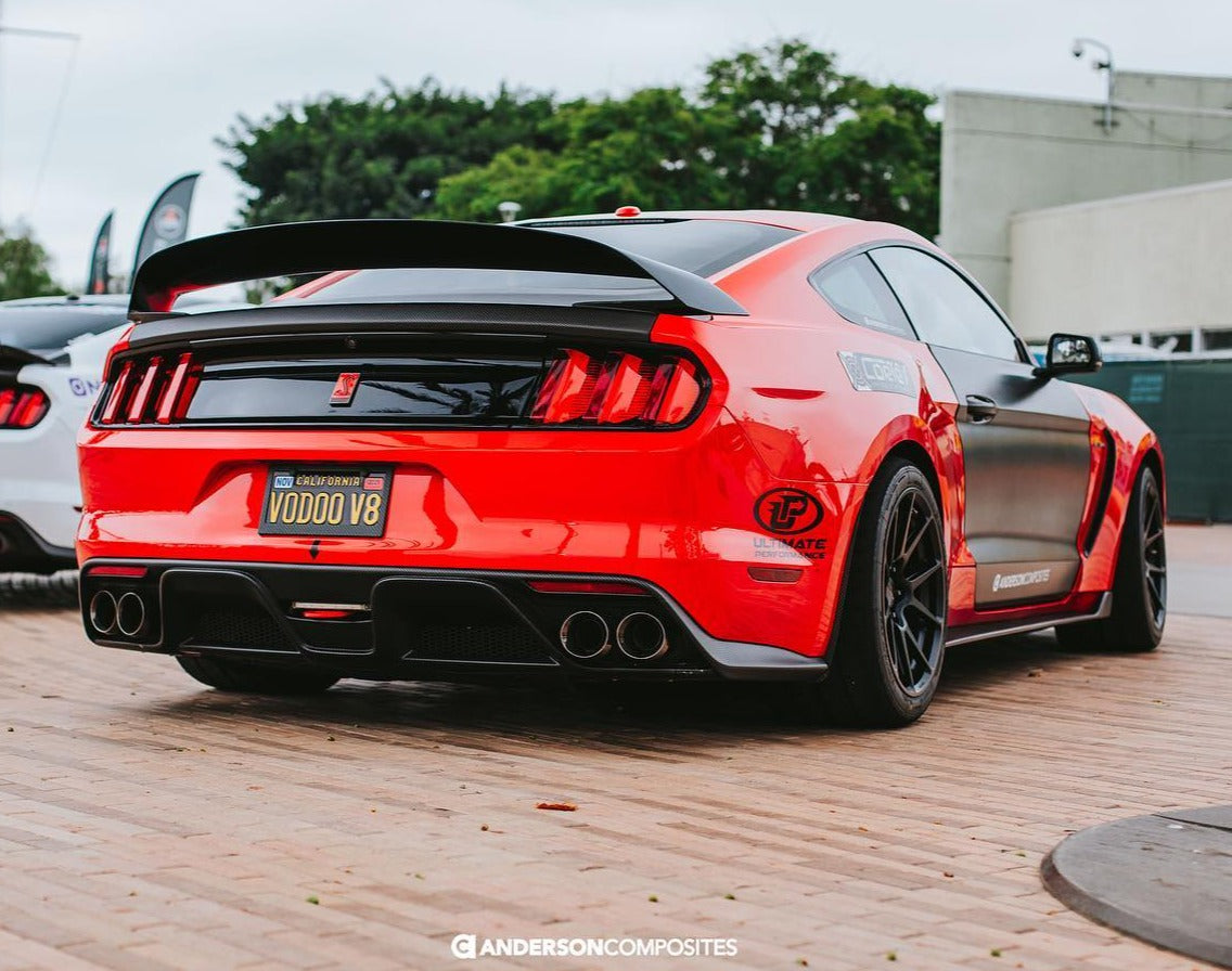 2015 - 2020 Mustang Shelby GT350 Carbon Fiber Rear Diffuser