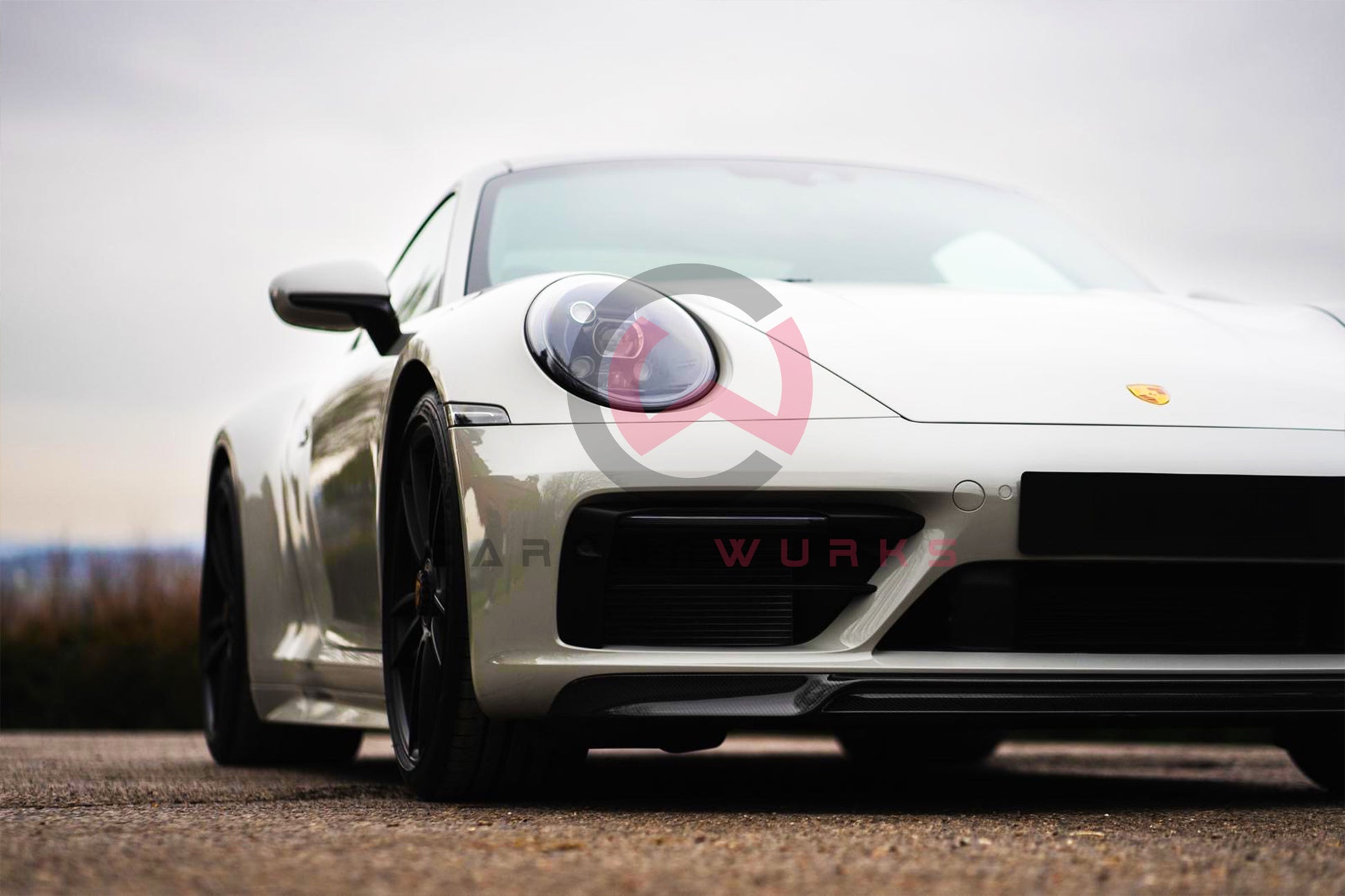 Dissident Automotive Porsche 911 (992) GT Sport (GTS) Carbon Fibre Front Splitter