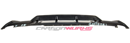 MERCEDES A45 CARBON FIBRE DOUBLE DIFFUSER