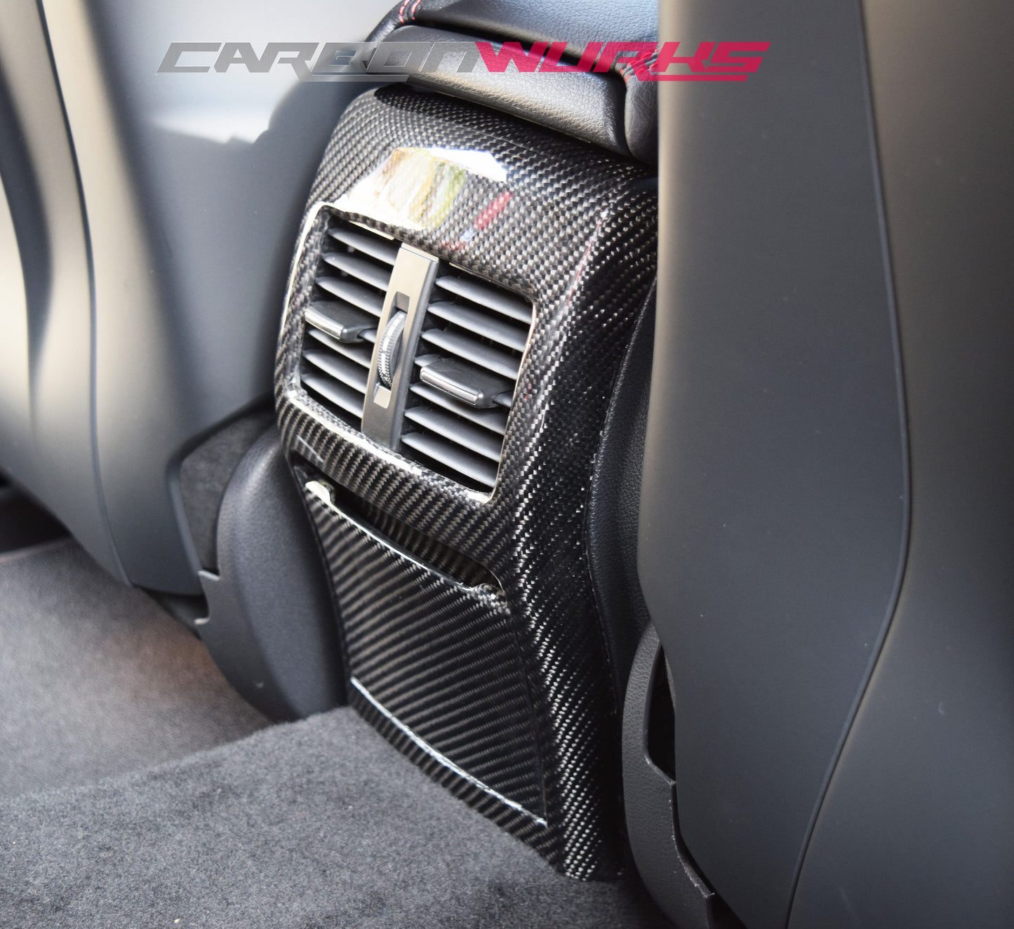 MERCEDES A-CLASS / CLA / GLA CARBON FIBRE REAR CONSOLE