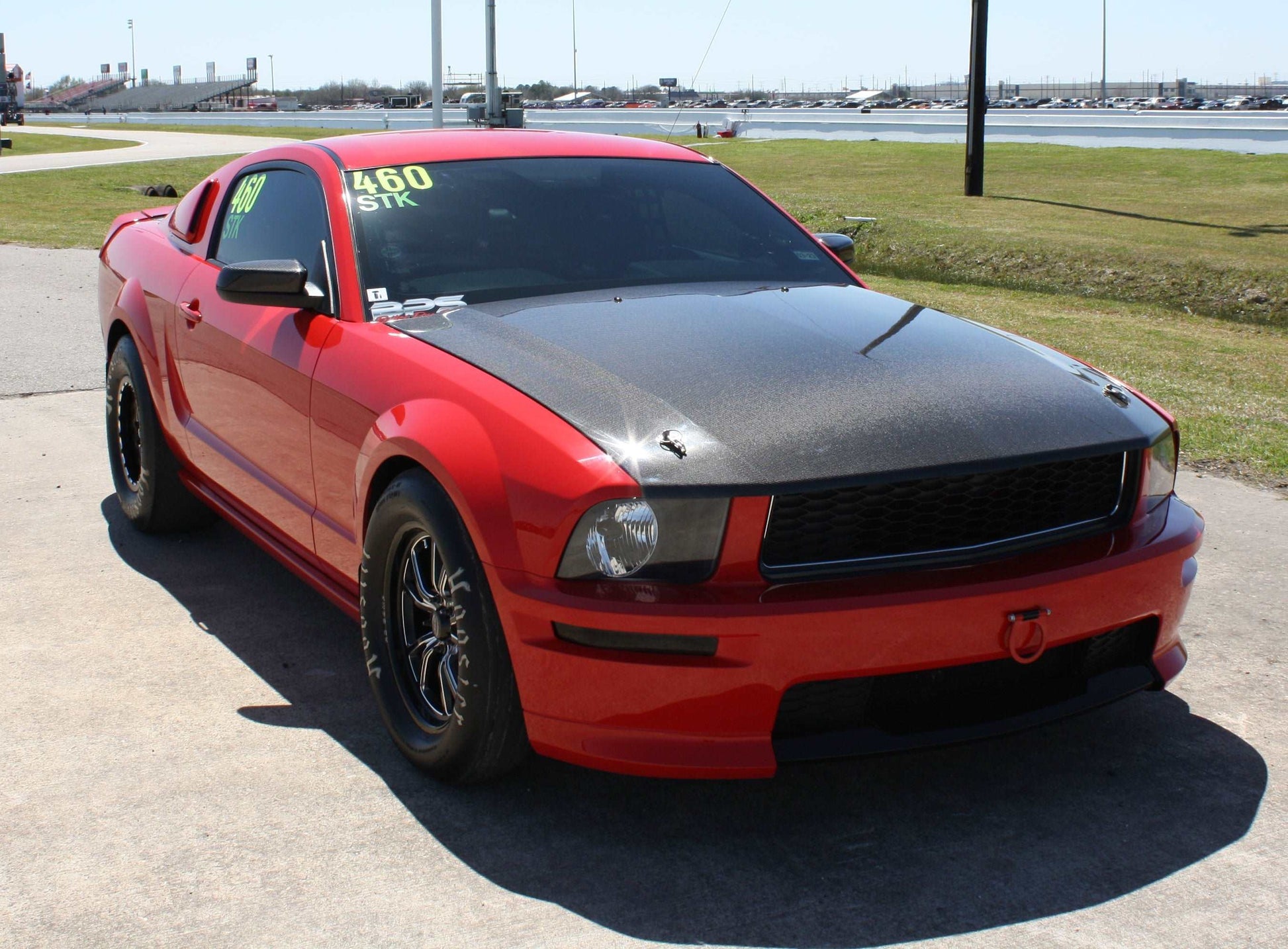 2005 - 2009 Mustang Carbon Fiber Type-OE Hood