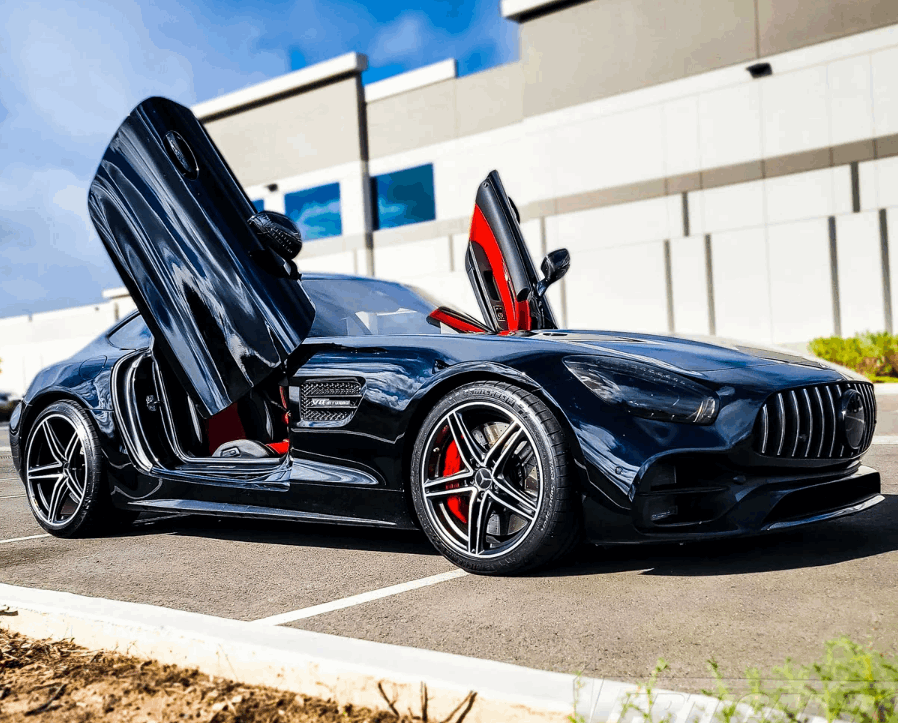 Mercedes AMG GT Coupe Lambo Doors Vertical Doors Kit 2015-2022