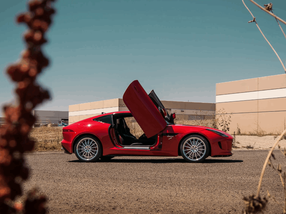 Jaguar F-Type Lambo Doors Vertical Doors Inc | 2014-2023