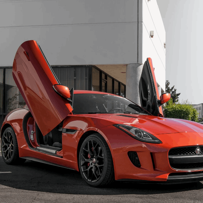 Jaguar F-Type Lambo Doors Vertical Doors Inc | 2014-2023