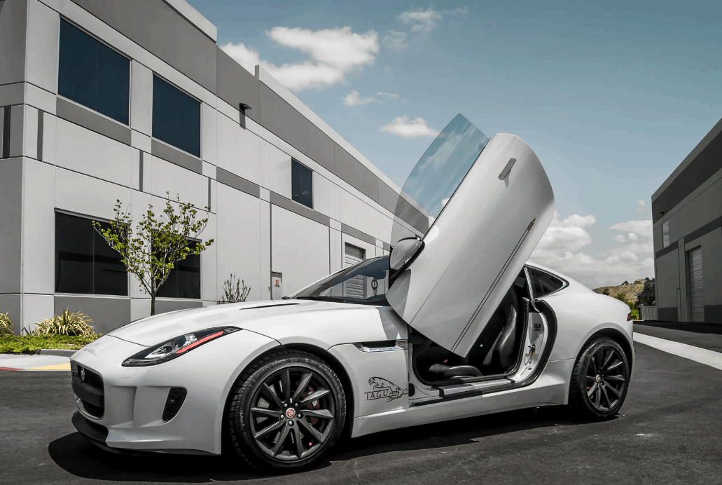 Jaguar F-Type Lambo Doors Vertical Doors Inc | 2014-2023